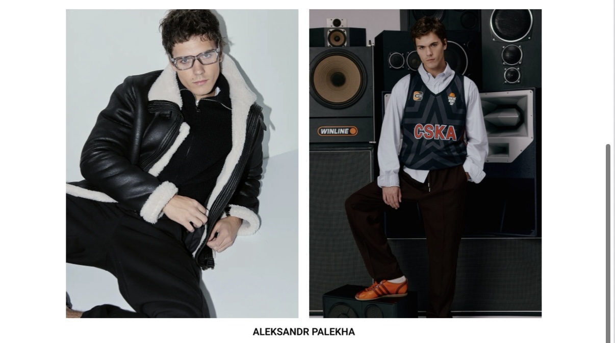 Alex, represented by Respect Models · Portfolio