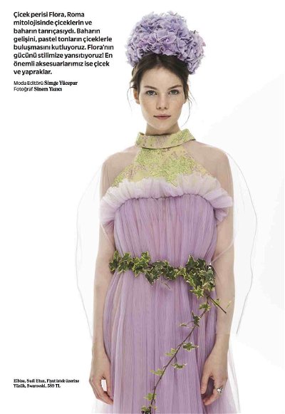 Georgina For Cosmopolitan April'18's cover