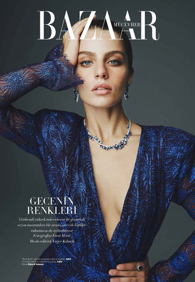 THEOPISTI on Harper's Bazaar November'21's cover